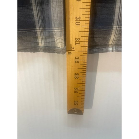 Carhartt Pearl Snap Size Large Button Up Long Sleeve Flannel Shirt Plaid pre-own - Picture 14 of 16